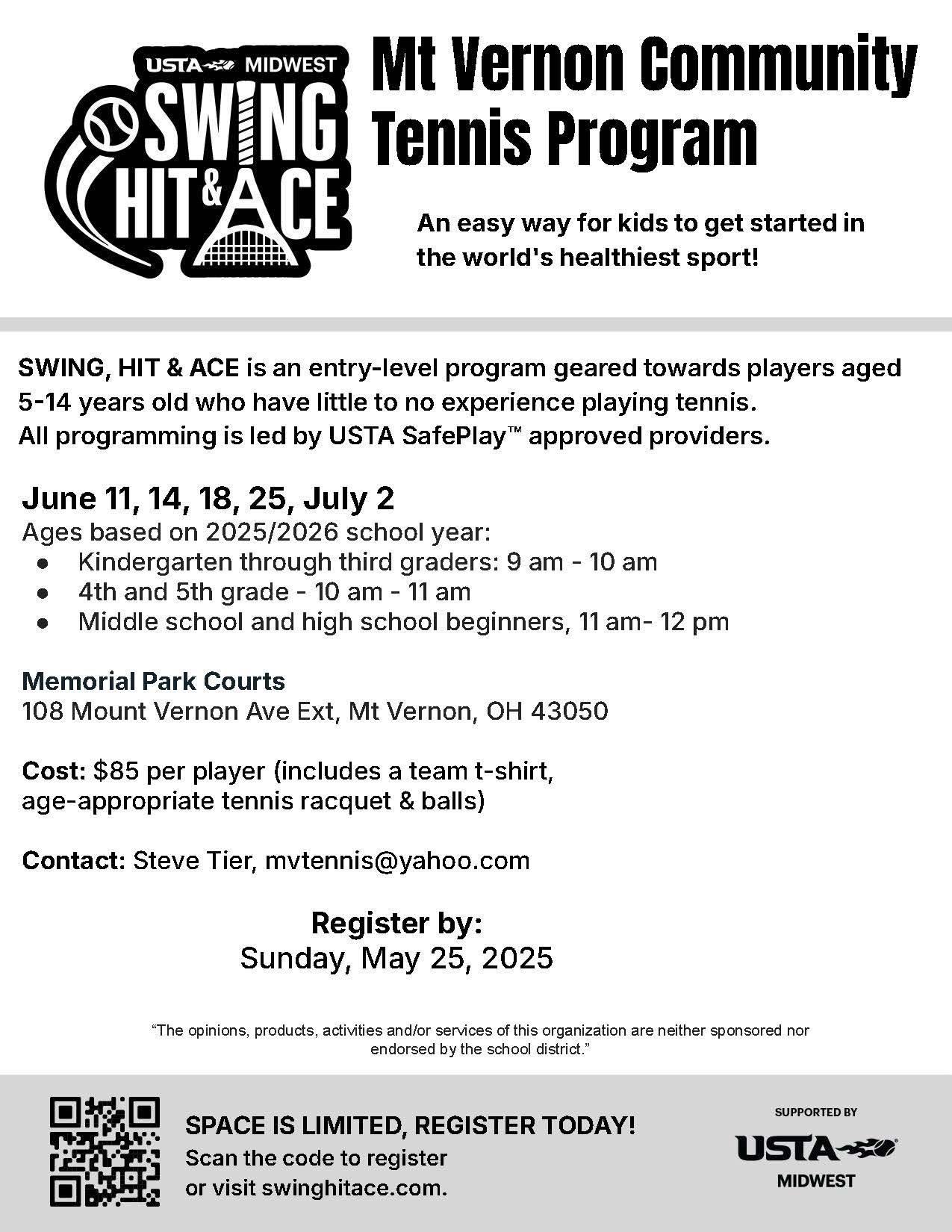 Swing Hit & Ace Tennis Lessons